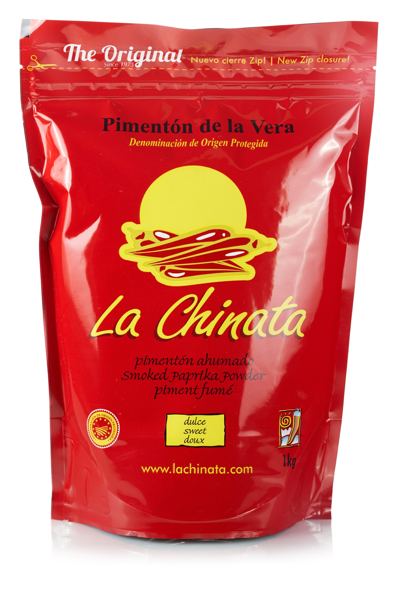 Sweet Smoked Paprika Powder "La Chinata" 1 kg Bag 