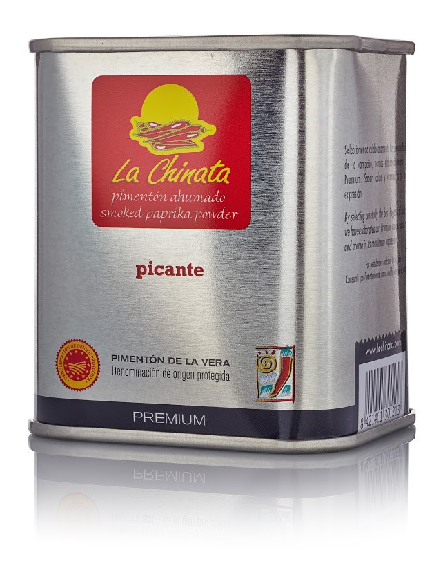 Hot Smoked Paprika Powder "La Chinata" PREMIUM 70g Tin
