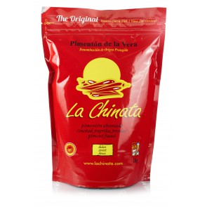 Sweet Smoked Paprika Powder "La Chinata" 1 kg Bag 